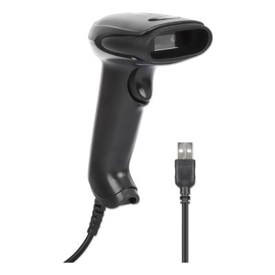2. Manhattan 153997 Barcode Reader Handheld 1D/2D LED Barcode Reader Black