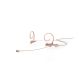 DPA 4266 CORE Omni Flex Headset Microphone, 90mm Boom, Beige, MicroDot