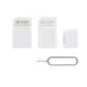 2. Noosa SIM Card Adapter Set + Key - White