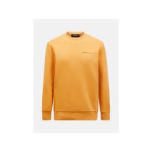 Peak Performance M Original Small Logo Crew Sweatshirt Orange