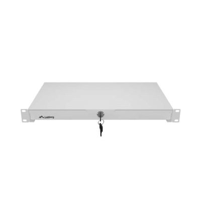 5. LANBERG DRAWER FOR 19" CABINETS 1U 270MM GRAY