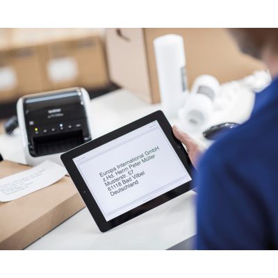 13. Brother QL-1110NWB Direct Thermal Label Printer 300 x 300 DPI 110 mm/s Wired and Wireless Wired LAN DK Wi-Fi Bluetooth