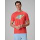 Men's regular printed T-shirt 4F 4FRSS26TTSHM4305-63S
