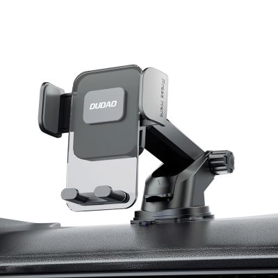 2. Dudao F8Max+ car holder for dashboard or windshield - black