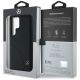 8. Mercedes Leather Curved Stitches Case for Samsung Galaxy S25 Ultra - Black