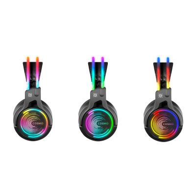 11. DEFENDER ON-EAR HEADPHONES WITH MICROPHONE COSMO PRO 7.1 RGB BACKLIGHT 64536