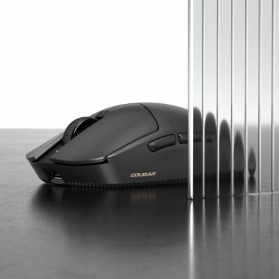 11. COUGAR CGR-NLNB-RP4 Gaming Mouse Ambidextrous RF Wireless + USB Type-A Optical 26000 DPI
