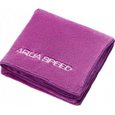 Aqua-speed Dry Coral towel 350g 50x100 purple 09/157