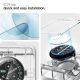 6. Spigen Elite Shield EZ Fit 2-Pack hydrogel foil for Google Pixel Watch 45 mm