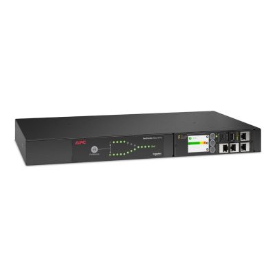 4. Rack ATS, 230V, 16A, C20 in, (8) C13 (1) C19 out