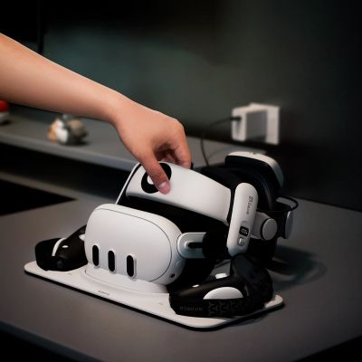 5. BoboVR D3 Docking Station for Meta Quest 3 - White