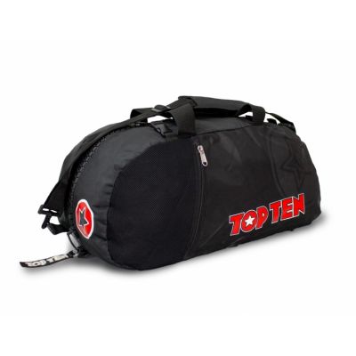 TOP TEN sports bag with backpack function 55 x 29 x 27 cm TOR-P6A black (PRICE CHANGE)