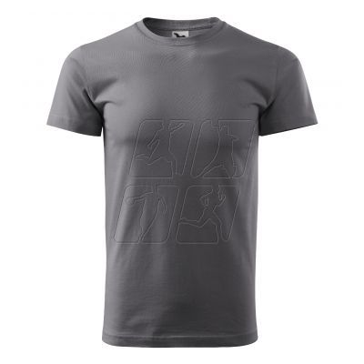2. Malfini Basic M MLI-12936 steel T-shirt