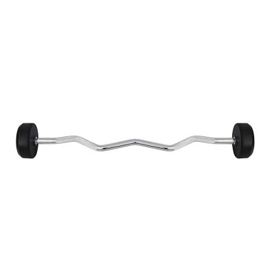 30. Rubber-coated barbell/curl bar 30 kg HMS GSL-30