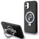 Karl Lagerfeld Ring Stand Karl&Choupette MagSafe case for iPhone 11 / Xr - black
