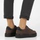 7. Women's leather platform sneakers, brown, Filippo DP6119