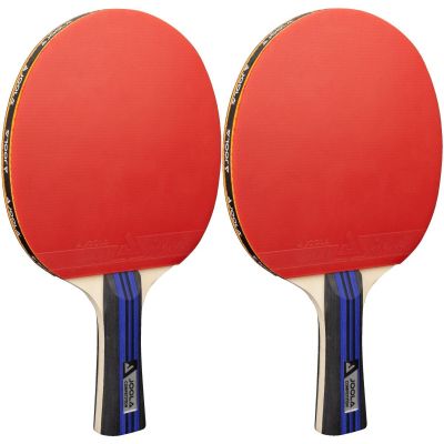 12. JOOLA FAMILY TABLE TENNIS SET 4 COMPETITION RACKETS 6 ADVANCED BALLS