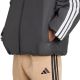 5. Men's adidas Essentials Climawarm 3-Stripes Insulated Hooded Jacket Black JM4042