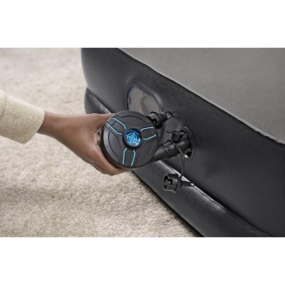 27. Bestway 671BT Air Mattress Single Mattress Black, Gray Unisex