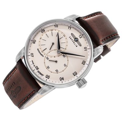2. ZEPPELIN New Captain's Line Automatic Men's Watch 8662-5 + BOX