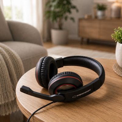 13. Esperanza EH118 headphones (black)