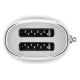 15. Smeg TSF01SSEU 2-slice toaster, chrome finish