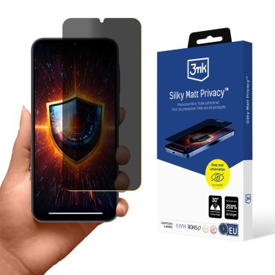 2. 3mk Silky Matt Privacy Privacy Screen Protector for Samsung Galaxy A25 5G