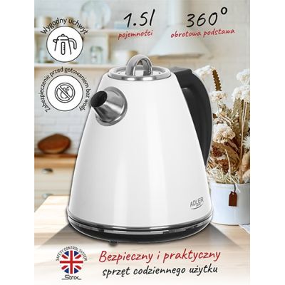 9. ADLER AD 1341 electric kettle