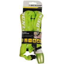 DUNLOP BICYCLE LOCK CHAIN LOCK 120CM LENGTH - GREEN