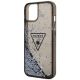 6. Guess GUHCP14SLFCTPK iPhone 14 6.1" black/black hardcase Liquid Glitter Palm Collection