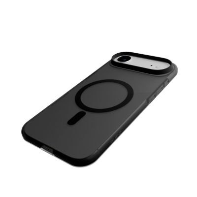 8. Puro Daylight Magsafe Compatible Silicone Case for iPhone 17 Air - Translucent Black