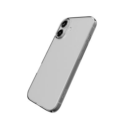 5. Puro 0.3 Nude Ultra-Slim TPU Case for iPhone 17 - Transparent