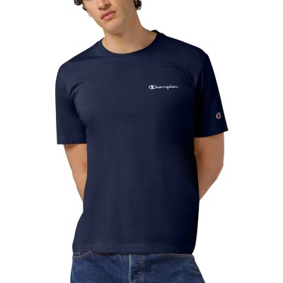 5. Men's Champion SS Tee Navy Blue 221798 BS501
