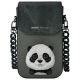 Nimmy Big Eyed Pet 2.0 Panda Phone Bag - Black