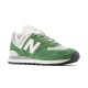5. New Balance U574 lifestyle green unisex sneakers (U574GRE)