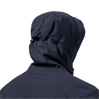 6. Jack Wolfskin WEST COAST JACKET men's waterproof hooded jacket night blue (1110811_1010)