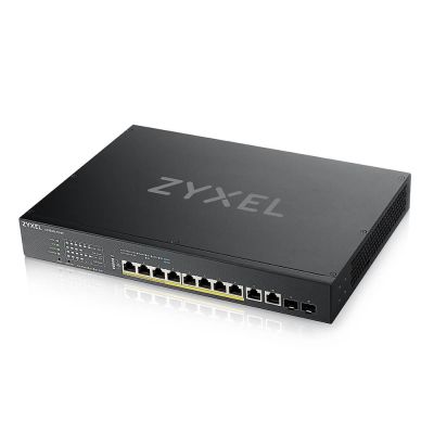 4. Switch Zyxel XS1930-12HP 12p PoE (PoE++: 8) 375W Managed Multigigabit/10G