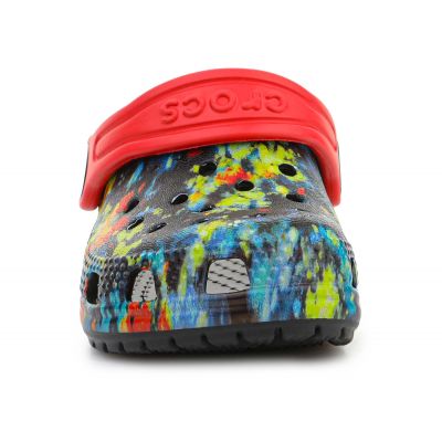 3. Crocs Classic Tie Dye Graphic Kids Clog T Jr 206994-4SW flip-flops