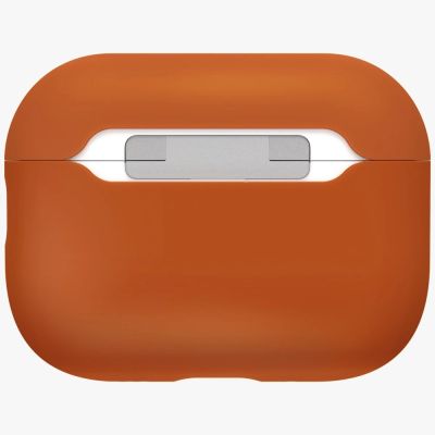 4. Uniq Lino Silicone Case for AirPods Pro 3 - Orange