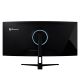 4. Arozzi Nova 34” Curved Computer Monitor 86.4 cm (34") 3440 x 1440 px 4K Ultra HD LED Black