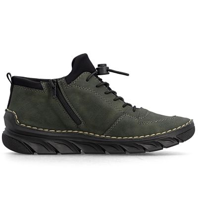 2. Women's ankle boots green Rieker 55071-54