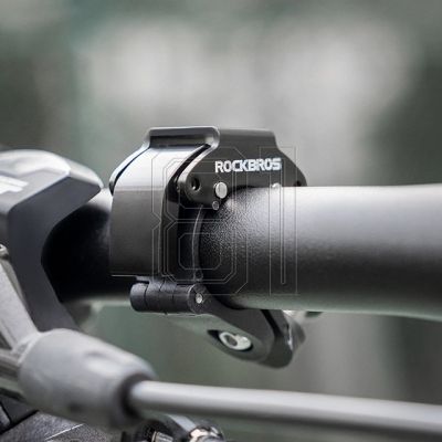 6. Rockbros 34210006001 C-Shape Bicycle Bell - Black 