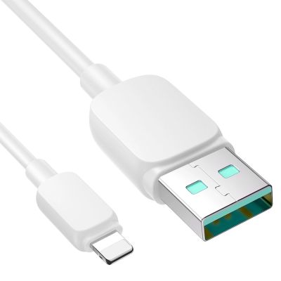 2. Joyroom Multi-Color Series A14 Lightning / USB-A 2.4A 1.2 m cable - white