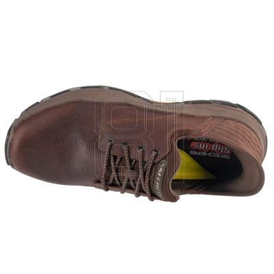 3. Skechers Slip-Ins: Respected - Garrett 205201-RDBR Brown 41