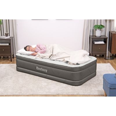 17. Bestway 69048 / 23 Air Mattress Single Mattress Gray, White Unisex