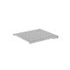 5. Lanberg shelf for 19" 800mm cabinets (1U/ 483 x 500 mm, load capacity up to 25 kg, 4-point mounting)