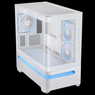 28. ASUS PRIME AP202 TG ARGB WHITE Case