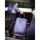 3. EVOC 4-Wheel Trolley 100 suitcase violet/black