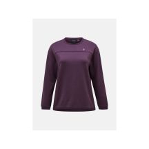 Peak Performance W Trail Polartec Crew Purple Sweatshirt