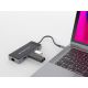 6. Conceptronic DONN14G Docking Station Wired USB 3.2 Gen 1 (3.1 Gen 1) Type-C Gray